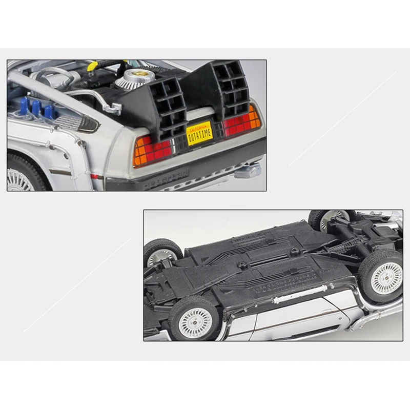 Модель HOMMAT Welly в масштабе 1:24 DeLorean модель Назад будущее 1 автомобиля из сплава