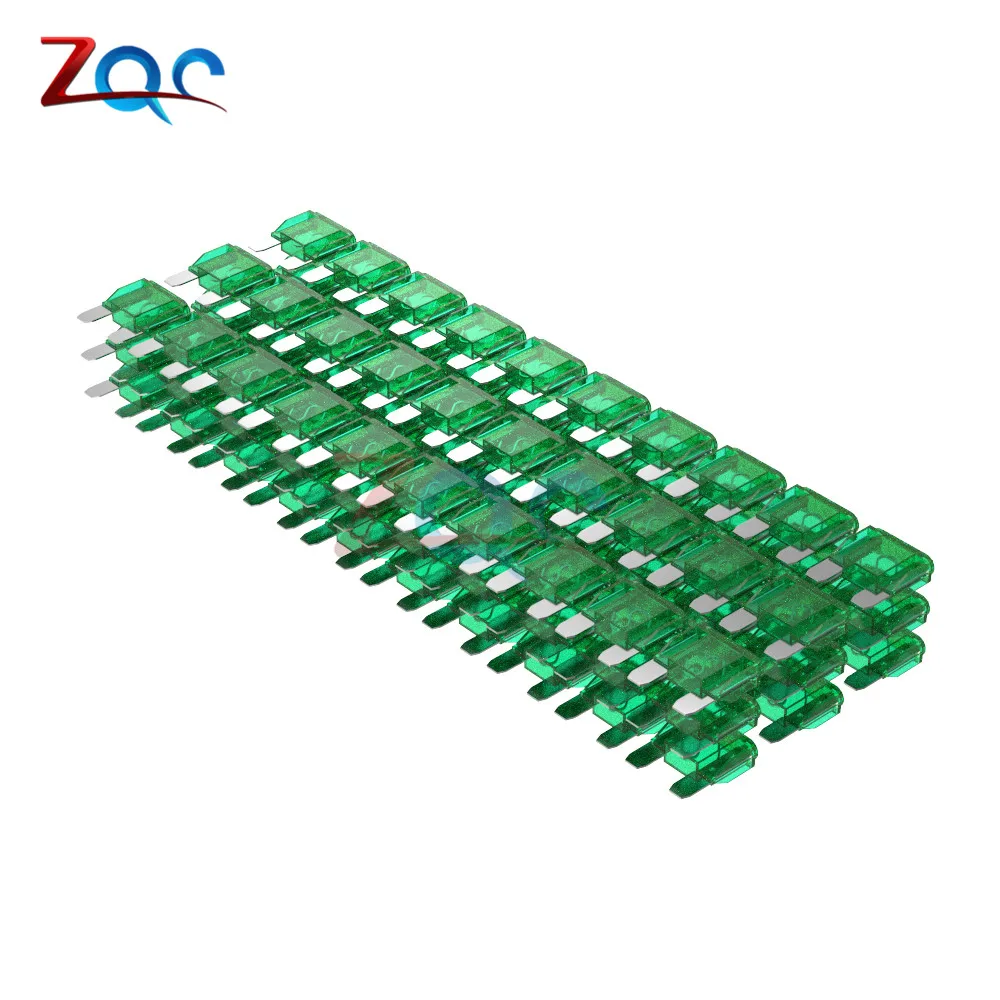 Большой предохранитель предохранители 20A 30A 40A 50A 60A 70A 80A 100A Amp клип ассортимент Авто лопасти тип Предохранитель набор для автомобиля грузовик