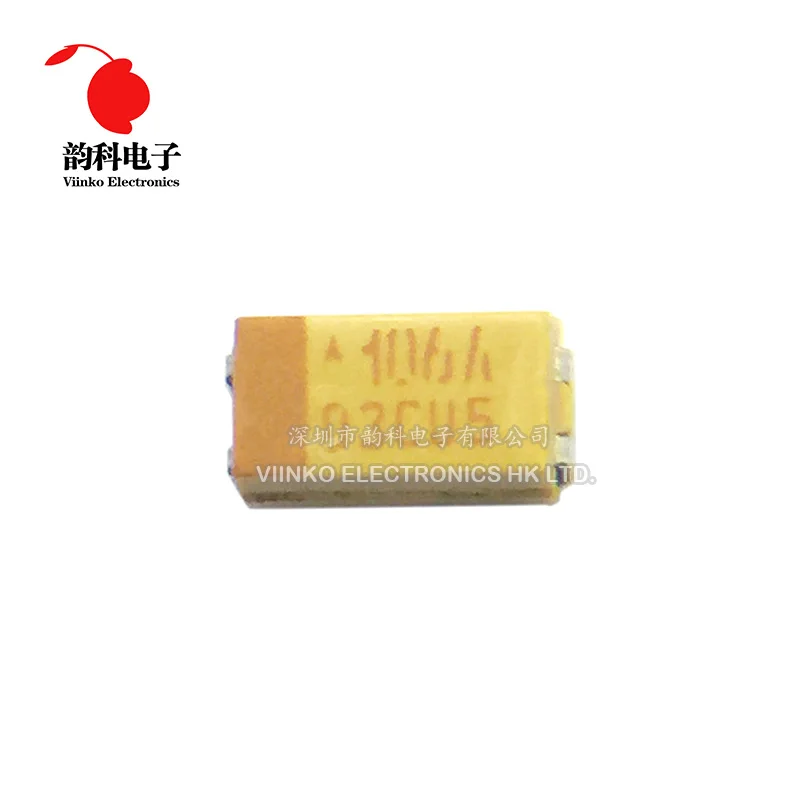 10 шт A 3216 мкФ 10V SMD Танталовый конденсатор|a capacitor|smd tantalum capacitortantalum capacitor |