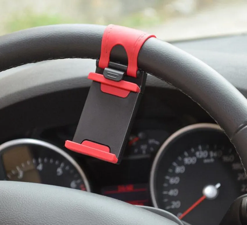 Автомобильный держатель для телефона зажим рулевого колеса подставка Vw polo tiguan golf