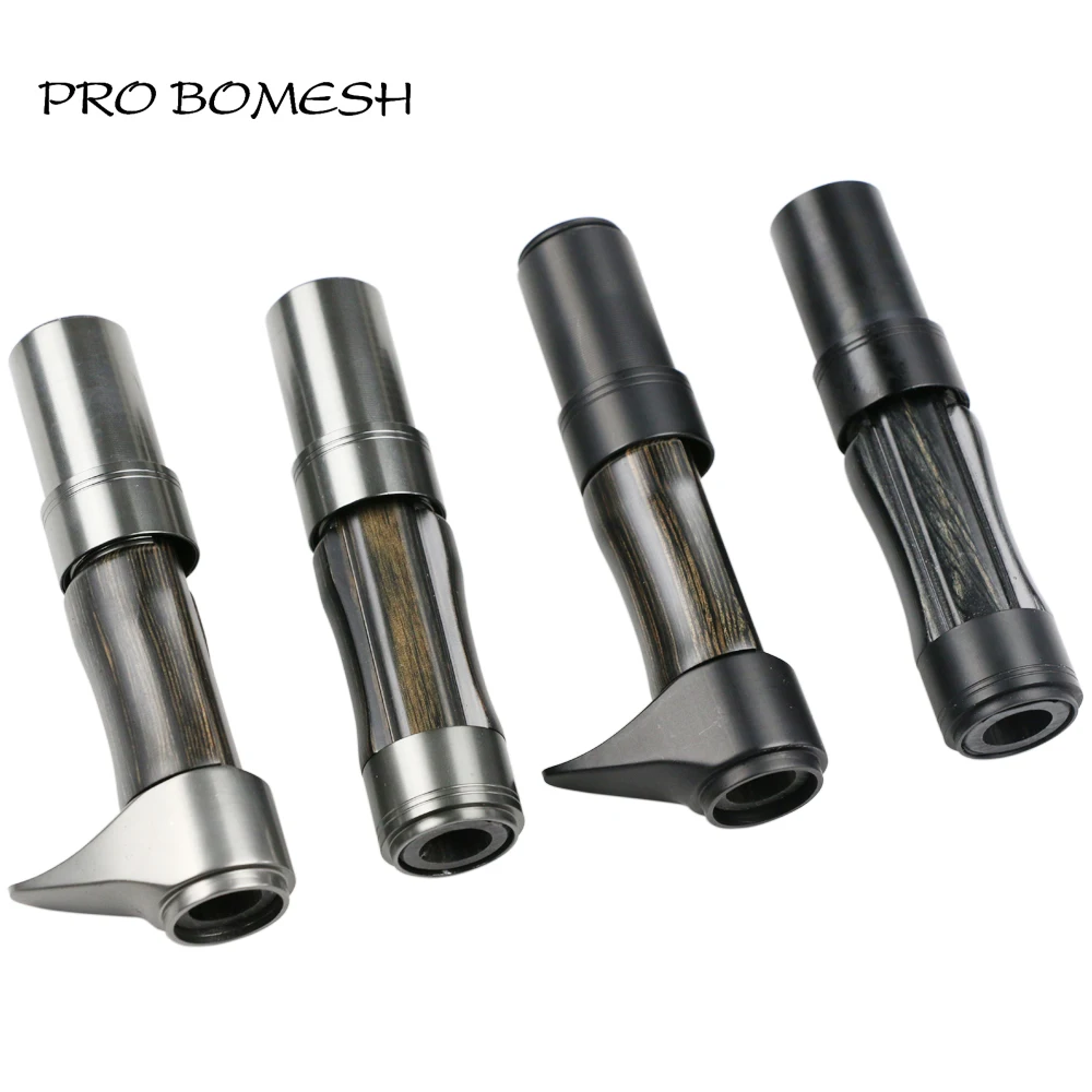 Pro Bomesh 1 шт. 32,8g 46g дерево катушкодержатель с длинным металлическая бленда держатель катушки для спиннинга кастинговая катушка сиденье DIY стержень здание аксессуар