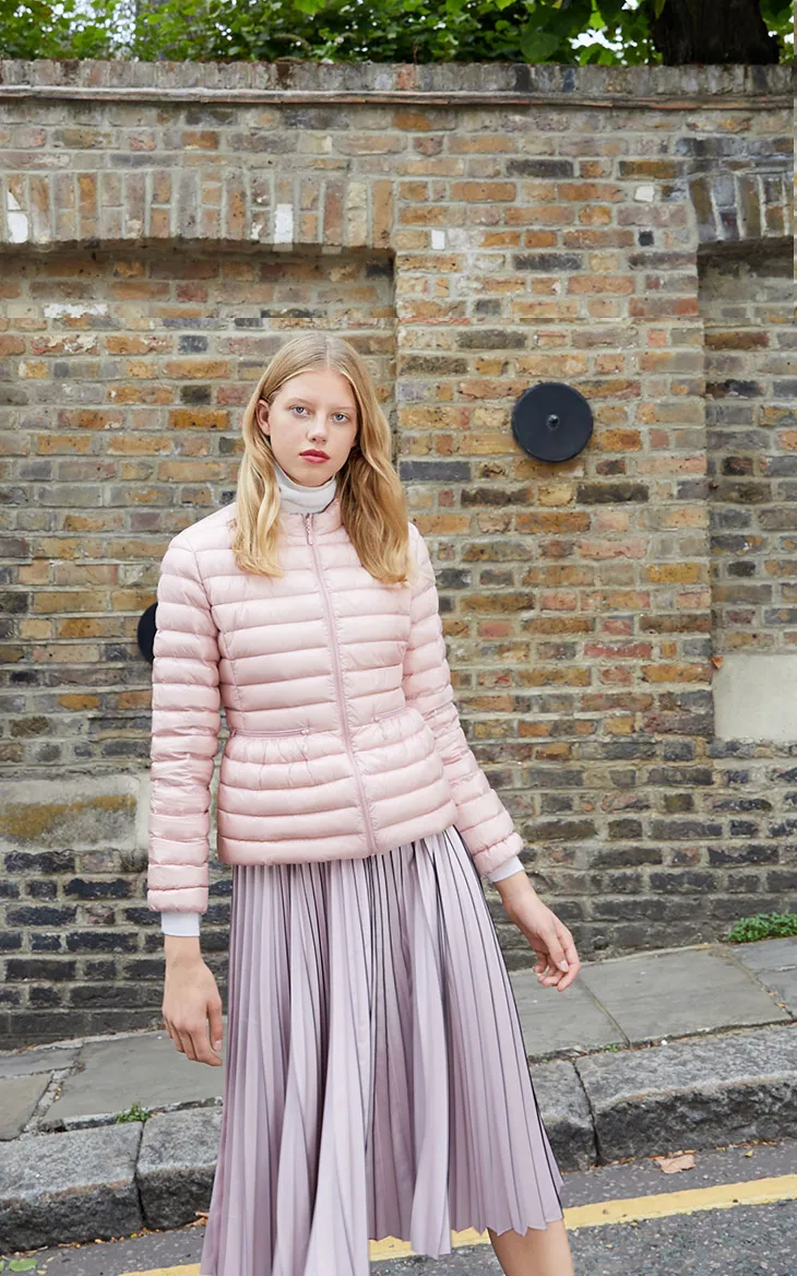 Vero Moda новая пуховик женский парка женскаязимняя куртка для женщин Талия короткий складной портативный короткий пуховик для женщин | 318423527