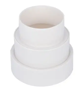 

Adaptor connector 100-80 for the duct fan 4"100mm to connect 3"75mm pipe