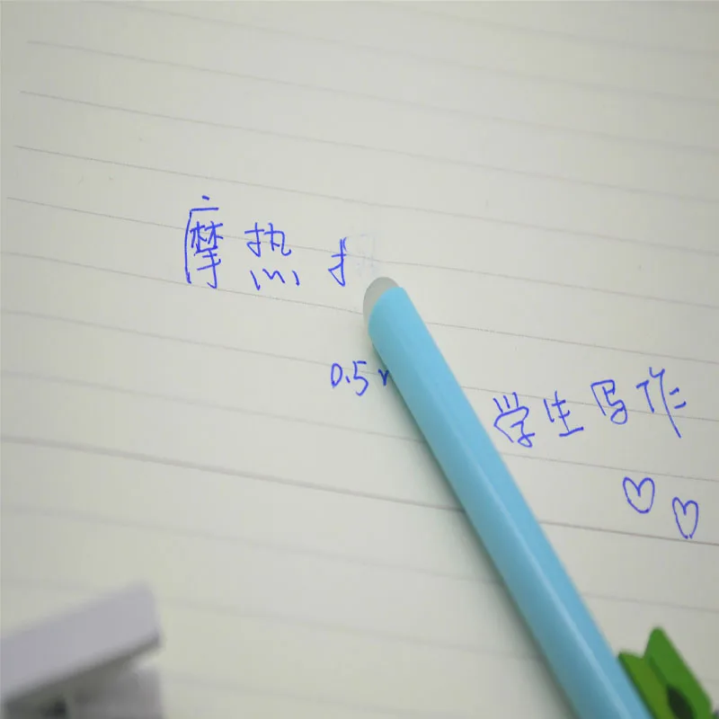 Сменная гелевая ручка со стираемыми чернилами 0 5 мм синие чернила специальная