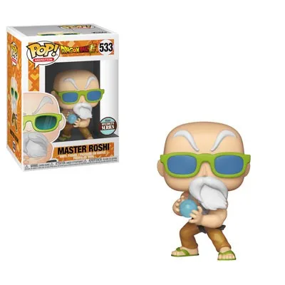 FUNKO POP Dragon Ball Super Action Figurine Toys MASTER ROSHI Max Power Kame Sennin Model Collectible Fans Gift | Игрушки и хобби