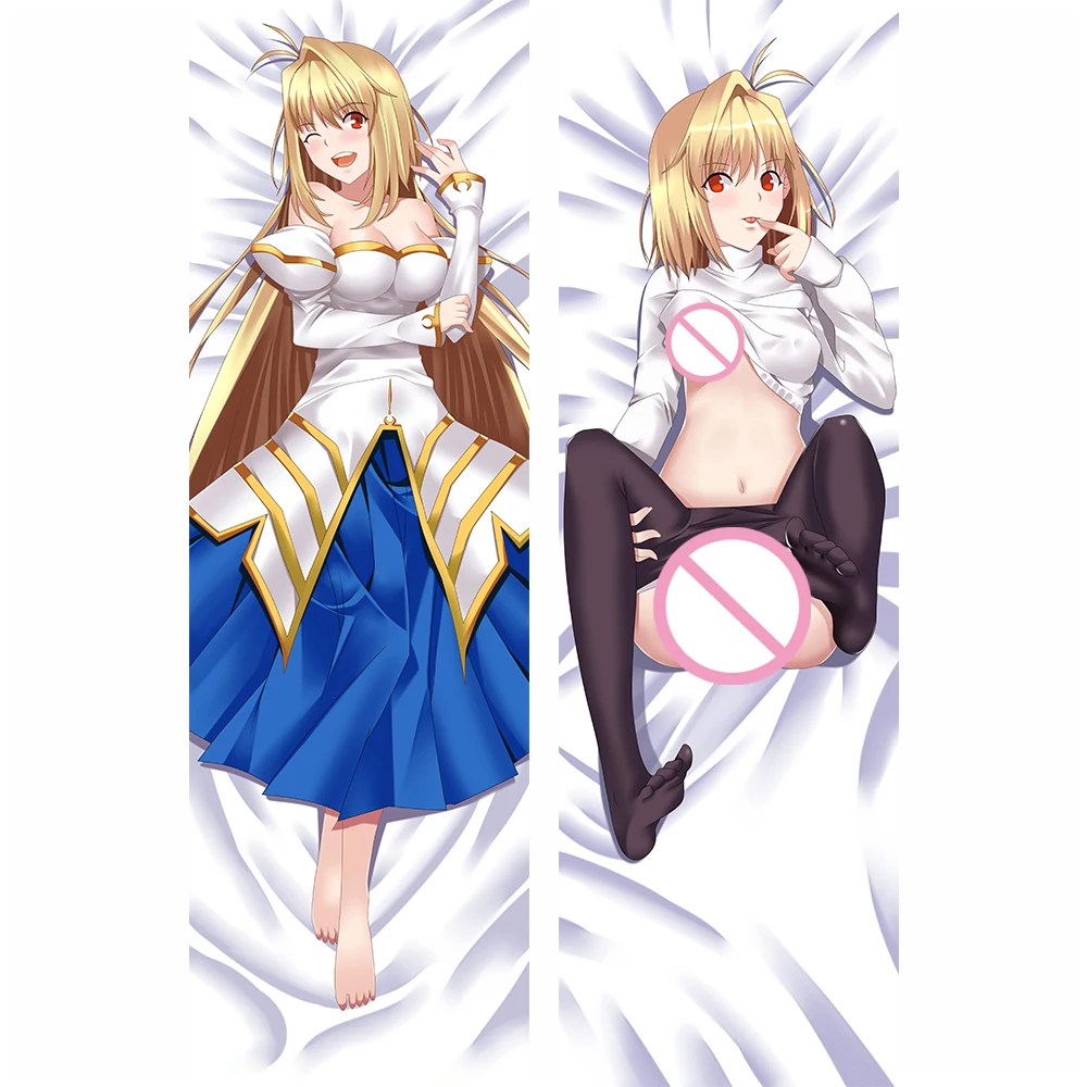 Обновление октября японского аниме Tsukihime Arcueid брунеуд Тоно Акиха обнимая подушка