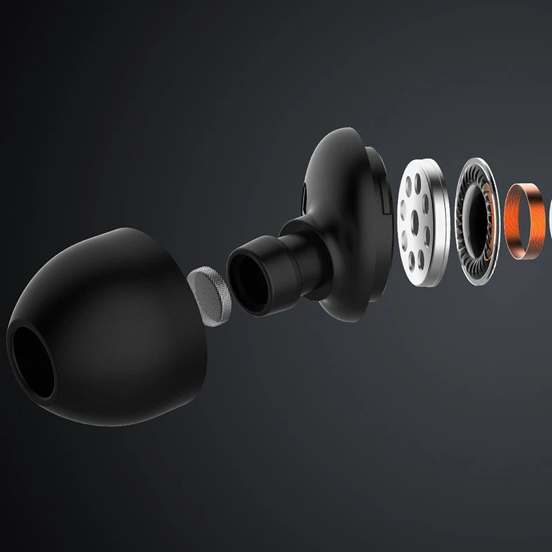 Наушники Xiaomi Piston с двумя наушниками свежая версия пять цветов противошумные