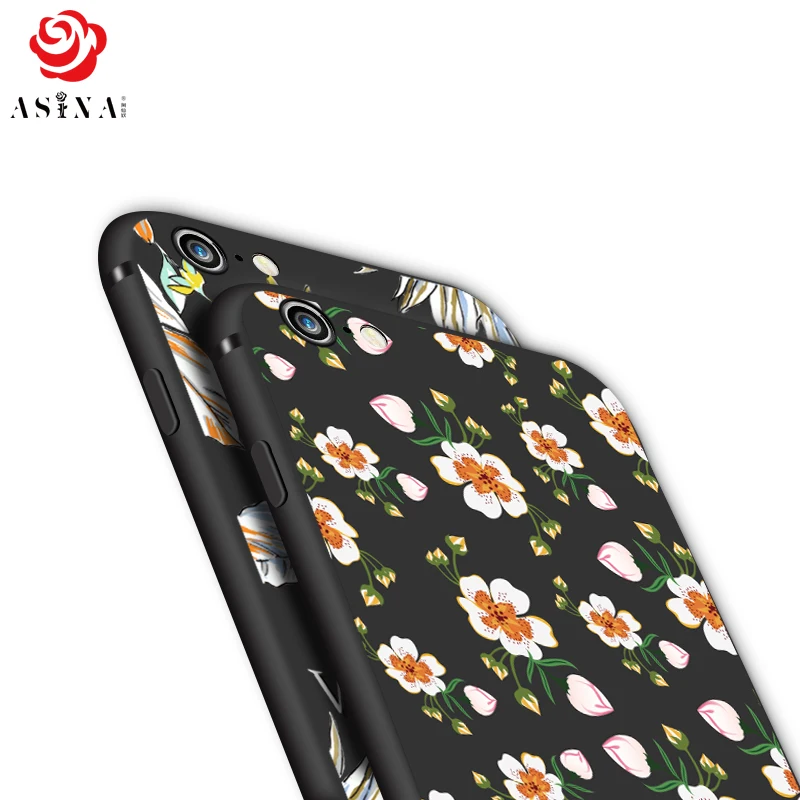 ASINA Роскошные Жесткий Чехол для iPhone 7 8 чехол оригинальный Картины плюс крышка