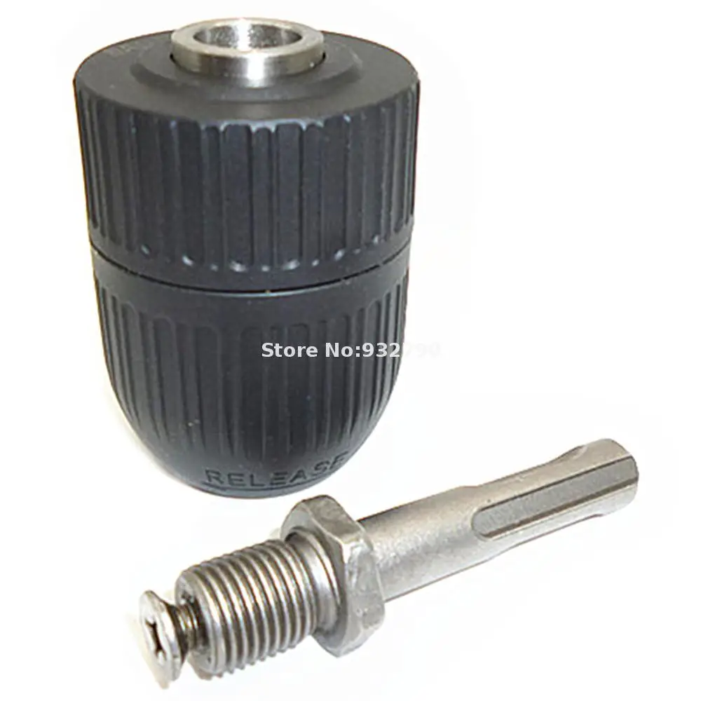 1/2-20unf Mount 2mm-13mm Self Locking Keyless Drill Chuck With 1/2" Sds Plus Adaptor Hammer Shaft Shank Fit For Impact | Инструменты