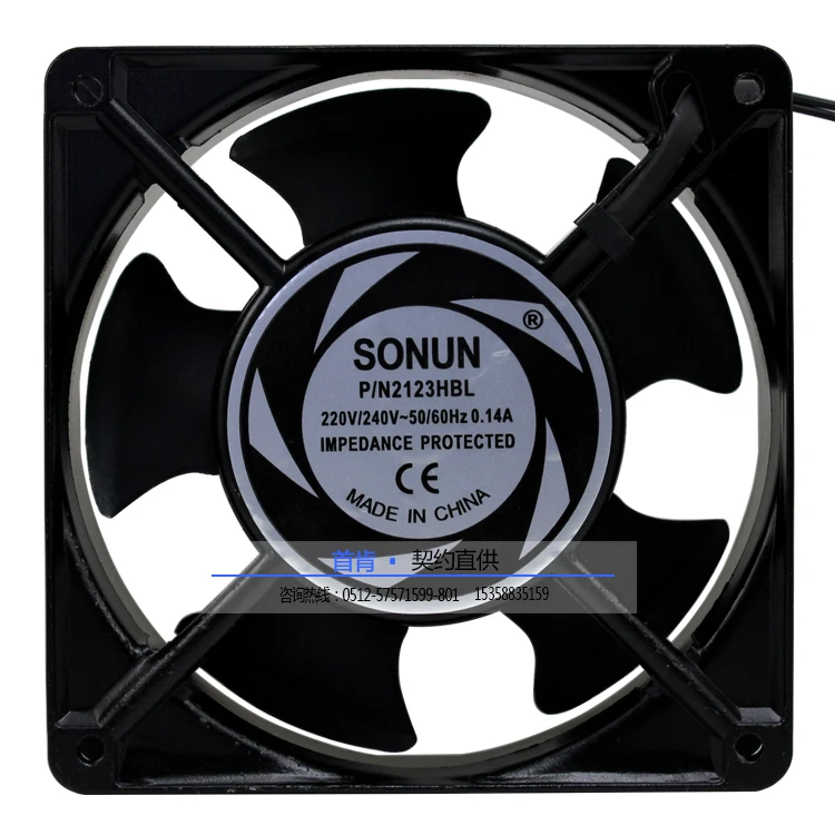 Новый шариковый подшипник SUNON DP200A 12038 AC220V 1238 Axial 2123HBL охлаждающий вентилятор| |