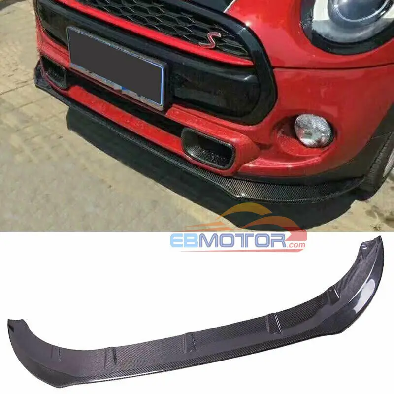 Передний спойлер из углеродного волокна бампер для Mini F55 F56 CooperS 14UP B494|Обвесы| |