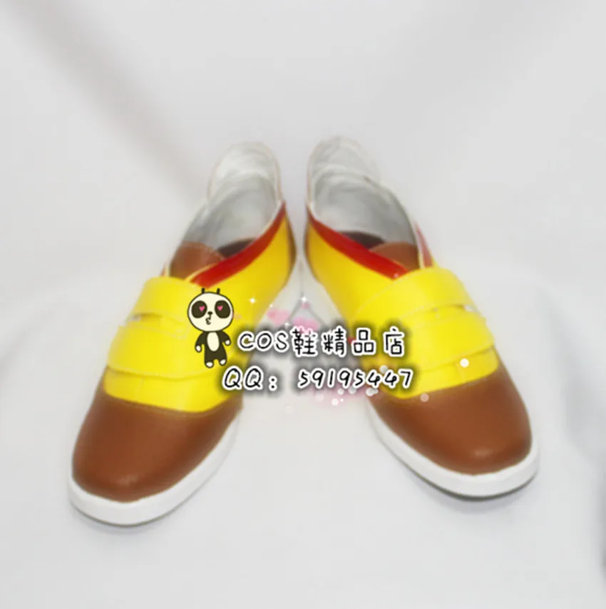 

Spirited Away Ogino Chihiro Daily Yellow Halloween Cosplay Shoes Boots X002