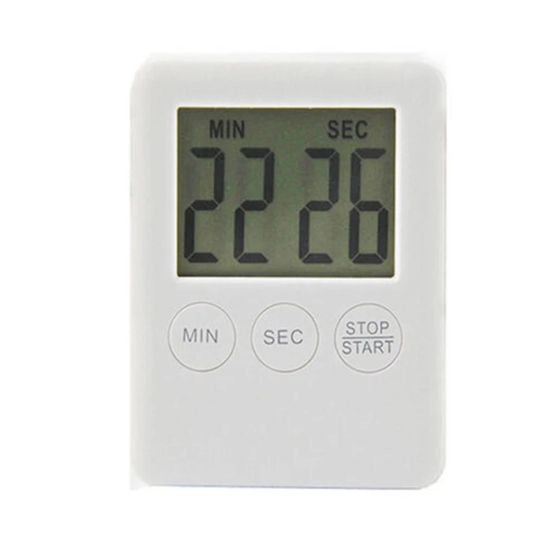 1 X Ultrathin Magnetic Digital Kitchen Cooking Timer Count-Down Up Clock Alarm |