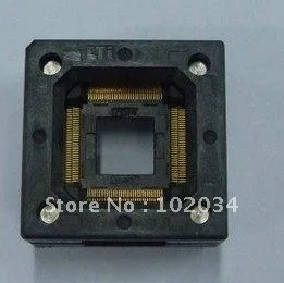 

100% NEW OTQ-128-0.5 QFP128 TQFP128 IC Test Socket / Programmer Adapter / Burn-in Socket OTQ-128-0.5-03