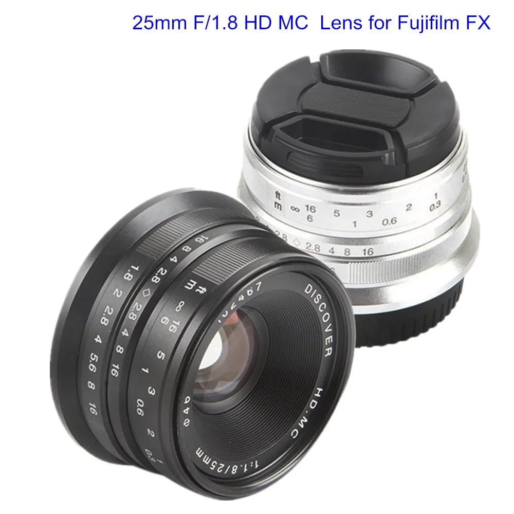 Ручная фокусирующая линза 25 мм F/1 8 HD MC для Olympus объектив с объективом объектива