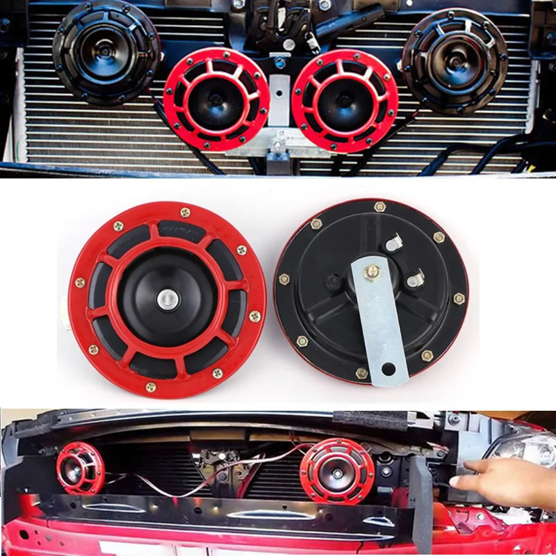 Новая одежда для маленькой девочки 2 шт рог автомобиля Hella супер громкий