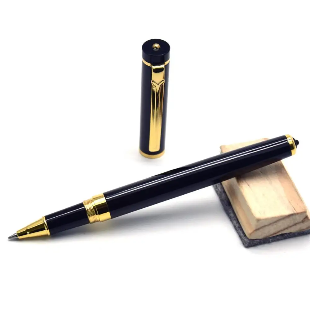 Black-Black refill CCCAGYA D08 Отель Шариковая ручка для бизнеса офисные и школьные принадлежности 0,5 мм гелевая ручка, карандаши и принадлежности для письма подарочная ручка - Цвет: Black-Black refill