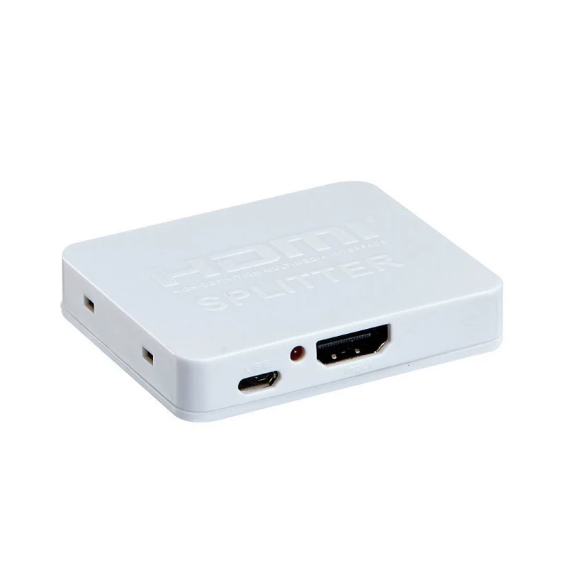 Новый hdmi сплиттер 1x2 усилитель 1080P видео для HDTV DVD PS3 с розничной коробкой