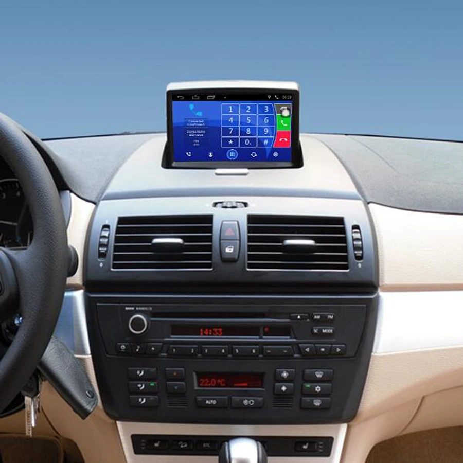 Автомобильный плеер 7 дюймов Android 10 0 для BMW X3 E83 2004 2012 с сенсорным экраном GPS