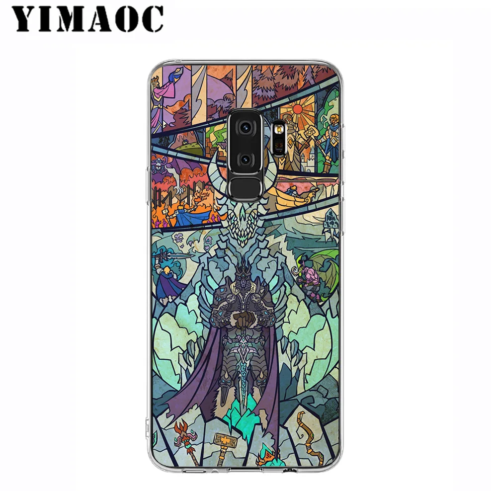 YIMAOC World of Warcraft Мягкий силиконовый чехол для samsung Galaxy S10 S10E S9 S8 Plus S7 S6 Edge &amp Note 9 8