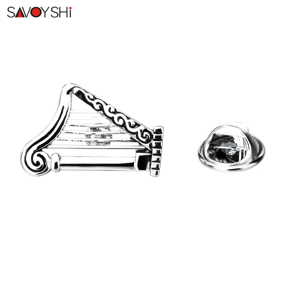 SAVOYSHI модные музыкальные инстру мужские Броши ts для мужчин значки костюм брошь булавки воротник Украшенные рубашки аксессуары брендовые ювелирные изделия