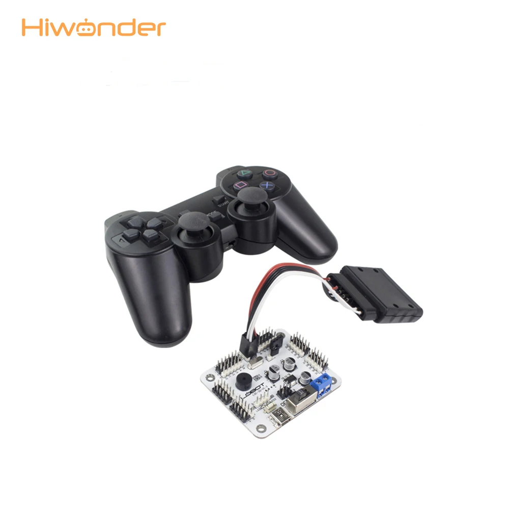Hiwonder Servo контроллер 32 CH доска с PS2 ручка приемник для Hexapod Bipedal RC части робот
