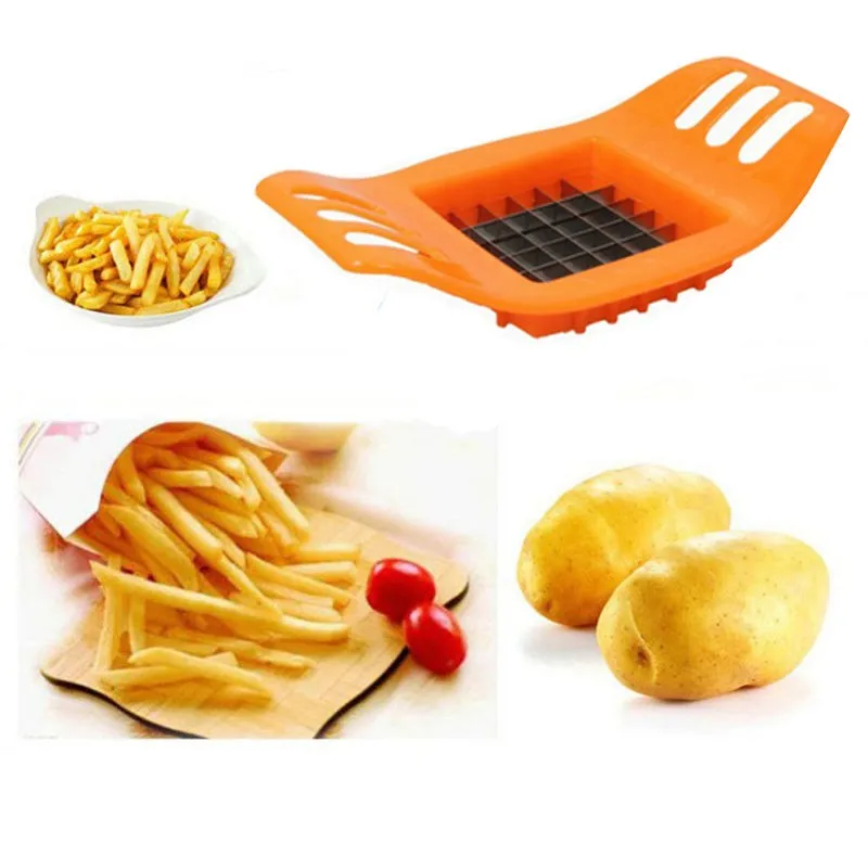 1 шт. нож для нарезки картофеля резак Нержавеющая сталь Кухня аксессуары