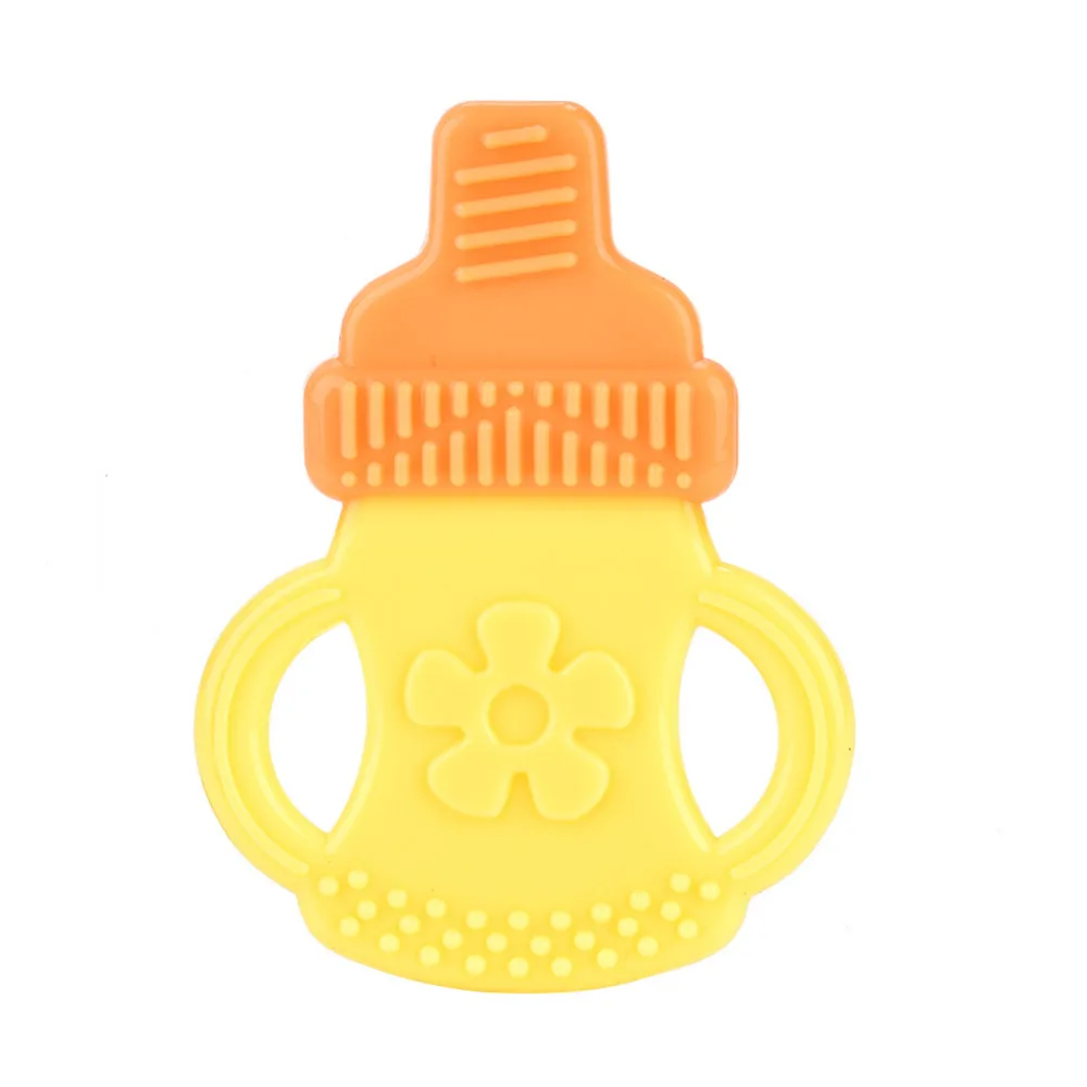 5 Patterns Silicone Teethers Fruit Grape Banana Watermelon Baby Teether Silicone Chew Charms Baby Teething Gift Toddler Toys