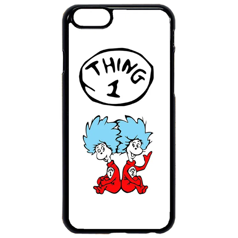 Thing 1 2 Cartoon Design Best Friends Phone Case Cover For iPhone Xs Max 7 8 Plus 6s Samsung Galaxy S9 S10 + huawei p20 |