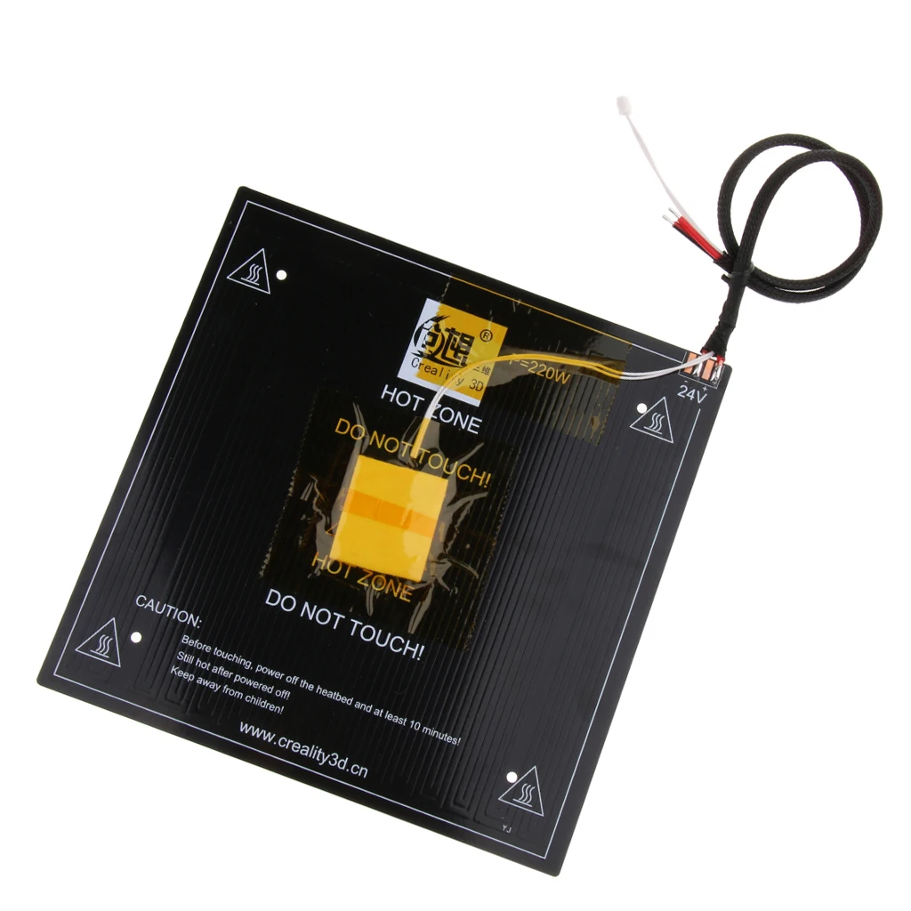 Hot Bed 24V Aluminum Heated Bed Platform 235*235*3mm for Ender 3 3D Printer