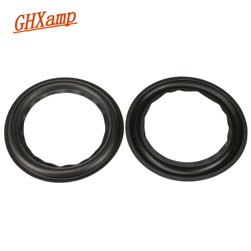 Ghxamp 7 inch 167mm 112mm Speaker Suspension Rubber Edge Speaker Repair Parts Folding Ring Rubber Surround 2PCS