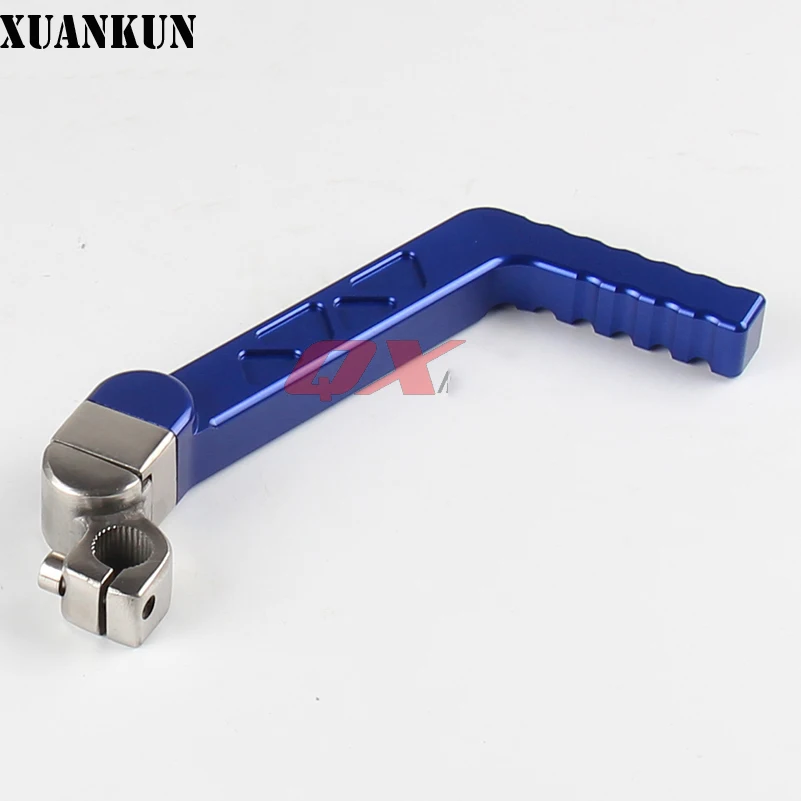 XUANKUN 50 70 110 125cc маленький гоночный мини внедорожный мотоцикл рычаг запуска