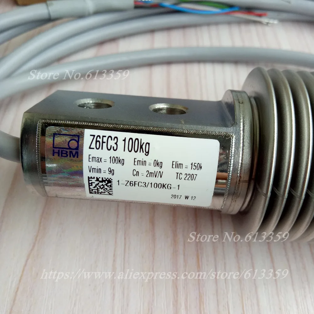 Новые и оригинальные датчики веса грузоподъемностью 100 кг HBM Z6FC3 | Электронные