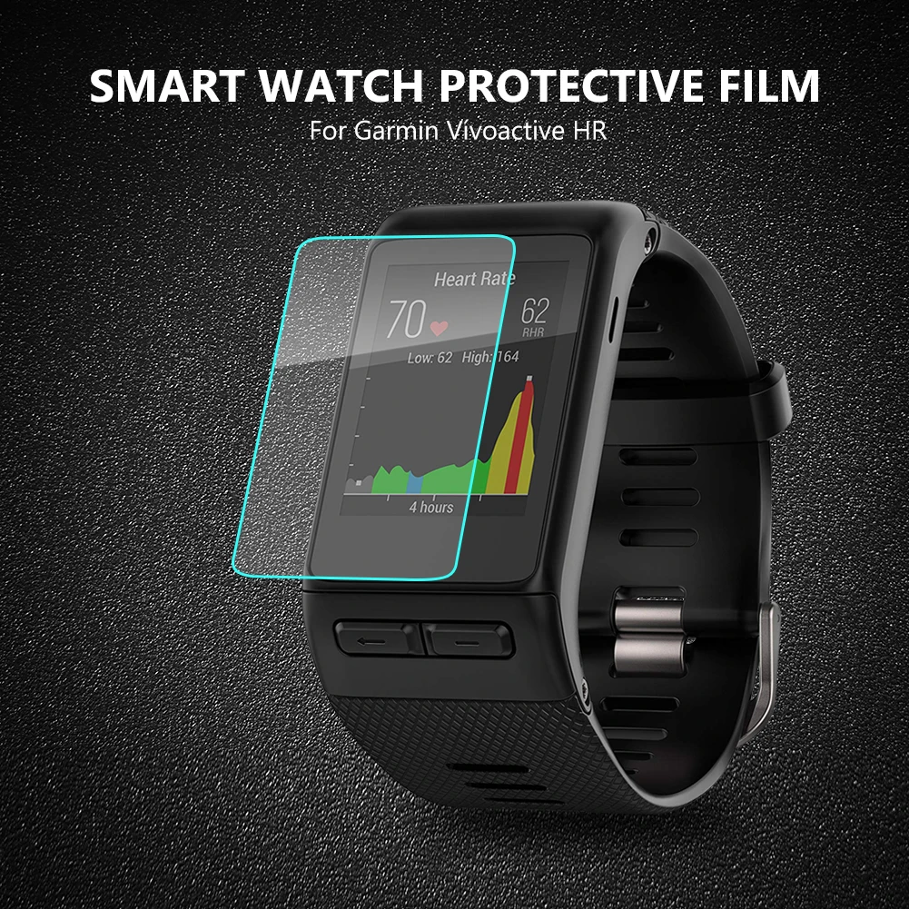 0 26 мм ультра тонкий протектор экрана из закаленного стекла для Garmin Vivoactive HR|Защита