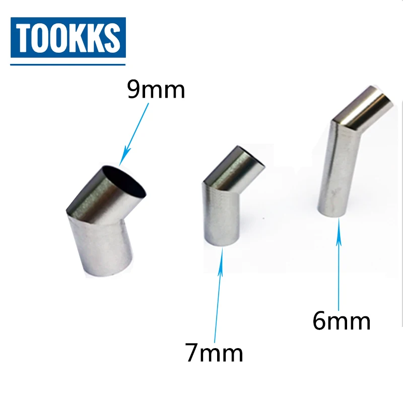 Насадка тепловой пушки с углом 45 градусов фотоэлектрическая Летающая проволока