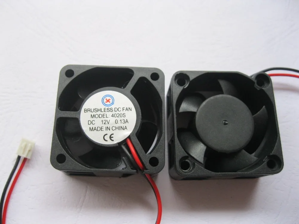 Бесщеточный вентилятор охлаждения 2 шт. 5 лезвий 4020S 12 В 40x40x20mm|blade 5|blade bladeblade |