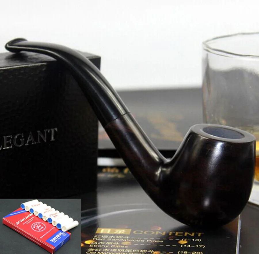 Набор курительных трубок ручной работы из натурального дерева 16 инструментов