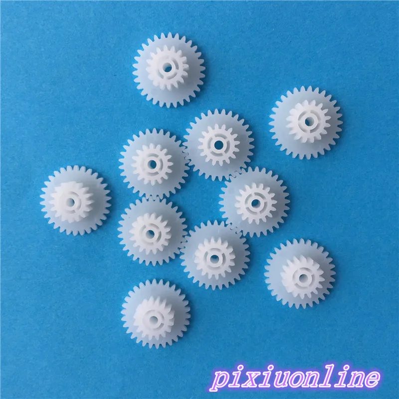 10 шт. K060Y 30162A пластиковые двухслойные редукторы DIY игрушки части робота высокое