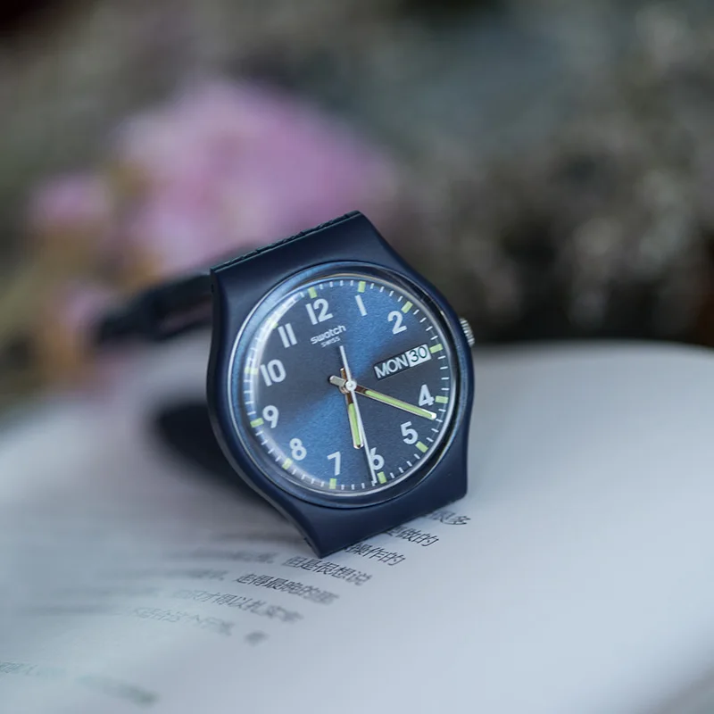 Swatch часы мужские замки и женские Досуг Мода GN718|Кварцевые часы| |