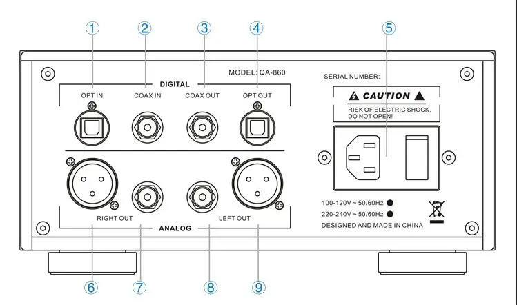 Quloos QA860 24 бит/192 кГц Hi end HiFi Цифровой музыкальный плеер без потерь ЦАП и усилитель