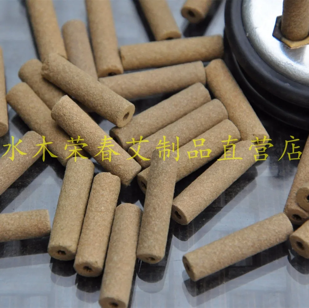 400 шт. мини полые мокса рулоны для пять отверстий прогревание пупка основание