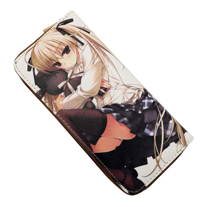 Аниме в одиночестве где мы меньше одного Женский кошелек Kasugano Sora длинный клатч