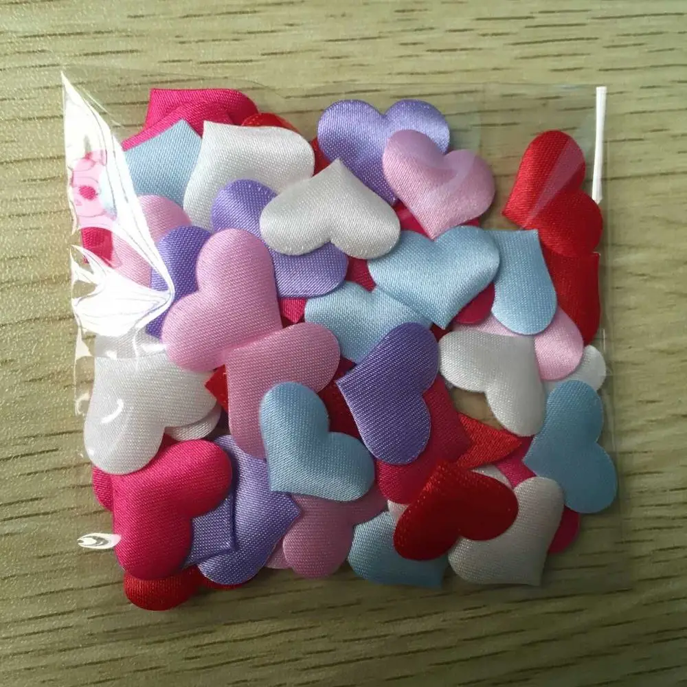 

Мягкие войлочные аппликации сердечки A07