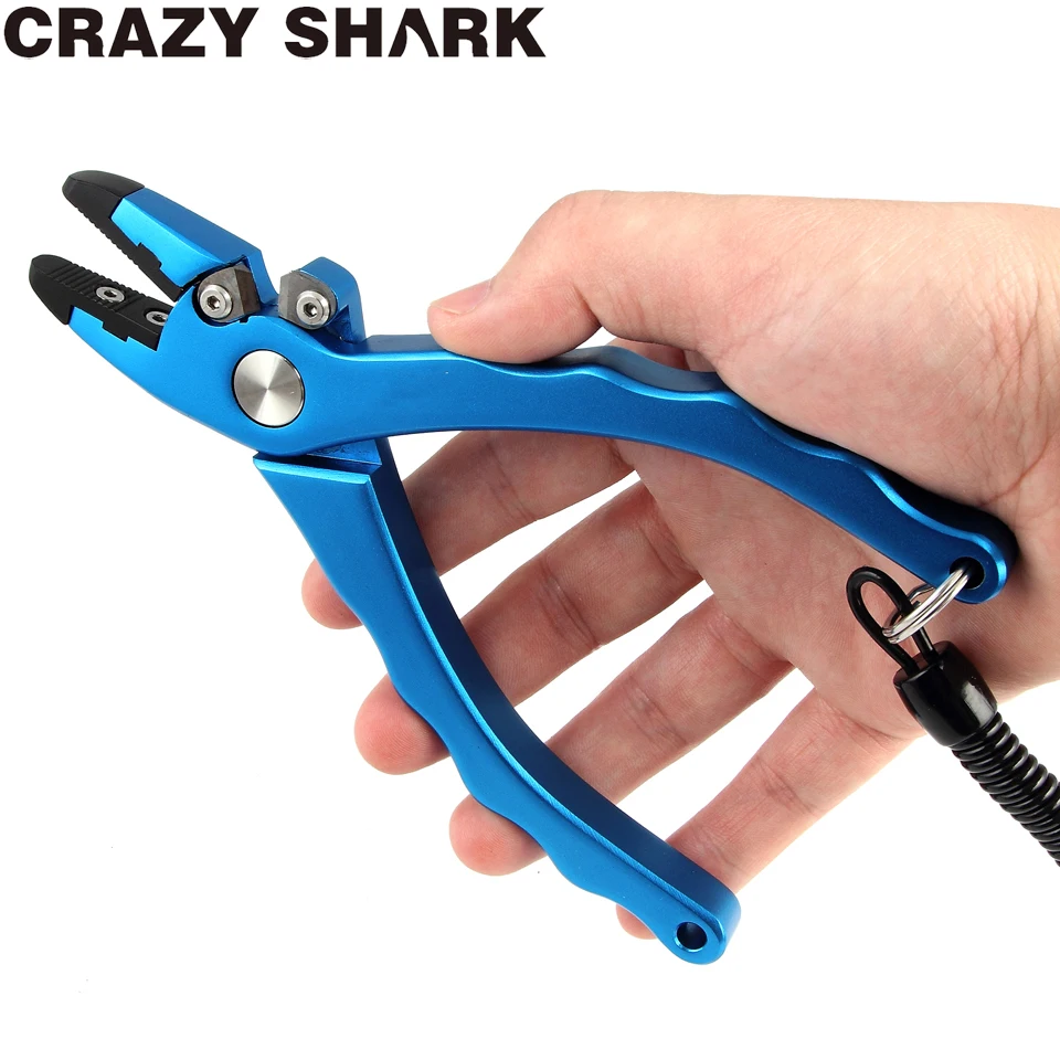 Алюминиевые рыболовные плоскогубцы Crazy Shark приспособление для снятия крючков