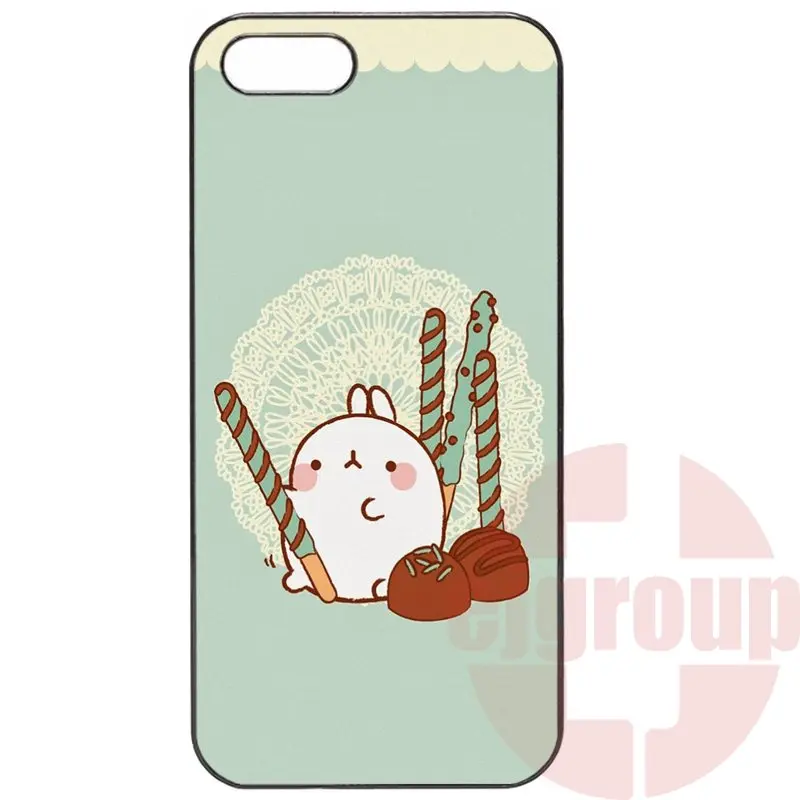 Сладкий Kawaii Molang Для LG G2 G3 G4 G5 Stylus Nexus 4 5 5X L5II L7II L65 L70 L90 K10 E975 L ПРЕМЬЕР-Дизайн телефон |
