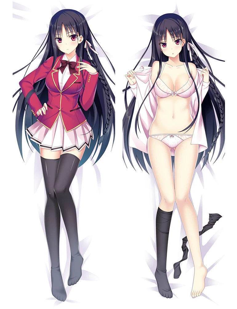 

2018-July Anime Youkoso Jitsuryoku Shijou Shugi No Kyoushitsu Horikita Suzune Dakimakura Body Pillow Cover Case Hugging Pillow