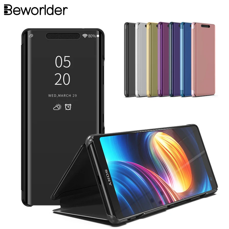 Чехол для Sony Xperia XZ3 XZ4 искусственная кожа и пластик полностью защищающий