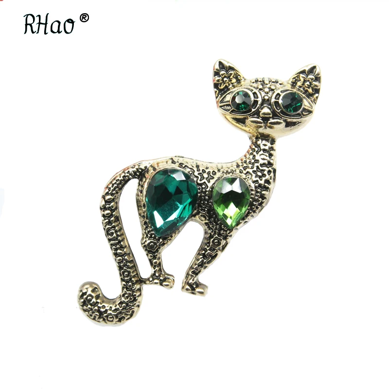RHao сексуальные броши кошки булавки для женщин и мужчин одежда ювелирные изделия