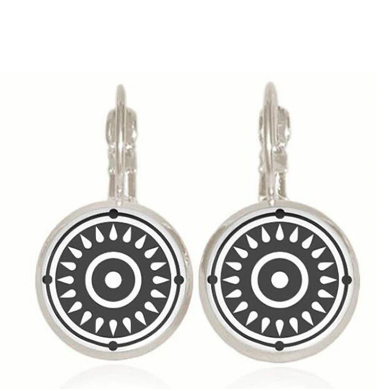 SUTEYI модные ювелирные изделия Мандала в винтажном стиле Классические черные виде