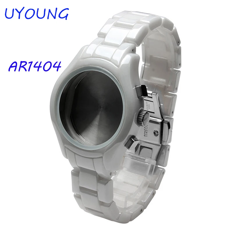 Ремешок для наручных часов 18 мм аксессуары черный керамический ремешок корпус